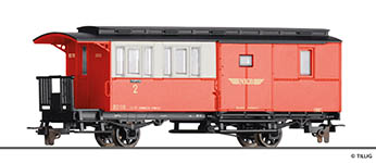010-13957 - H0m - Personenwagen mit Gepäckabteil KBPwi, NKB, Ep. III